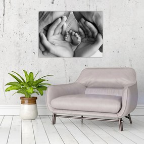 Obraz - Noworodek (70x50 cm)
