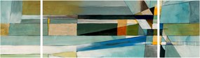 Obraz - Abstrakcja (170x50 cm)