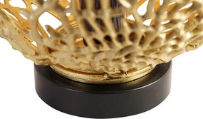 Lampa stołowa w stylu art deco złota - Maro