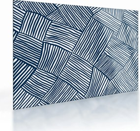 Obraz na szkle - linia 3D (70x50 cm)