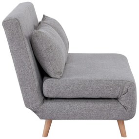 Szara rozkładana sofa 140 cm Marlow – House Nordic