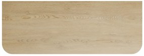 Szafka pod umywalkę OVALIA CREMONA 2S 120cm dąb cremona z umywalką nablatową RIVER COMAD