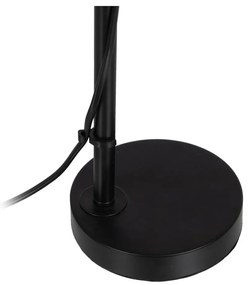 Czarno-naturalna lampa stołowa (wysokość 52 cm) – Ixia