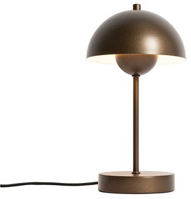 Retro lampa stołowa ciemny brąz - Magnax Mini Nowoczesny Oswietlenie wewnetrzne