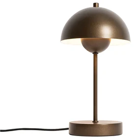 Retro lampa stołowa ciemny brąz - Magnax Mini Nowoczesny Oswietlenie wewnetrzne