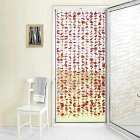 Czerwona zasłona na drzwi 90x190 cm Indian Summer – Maximex