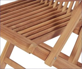 Składane drewniane krzesła ogrodowe W7-B49