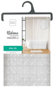 Zasłona prysznicowa 180x200 cm Cube – douceur d'intérieur