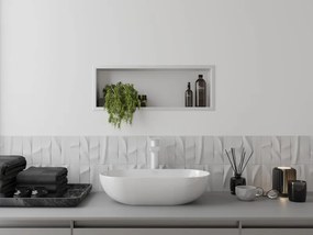 Mexen X-Wall-R półka wnękowa z kołnierzem 60 x 20 cm, biała - 1920602010