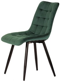 Zestaw krzeseł do jadalni CT-384 GRN4, 4 szt.