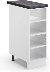 Półka kuchenna biały 30x60x82 fame-line