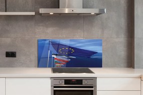 Szklany Panel Różnorodne Barwy Narodowe