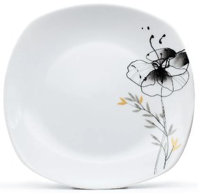 Arôme Home 18-częściowy zestaw jadalny Czarny mak