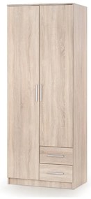Szafa dwudrzwiowa LIMA S-2 80cm dąb sonoma HALMAR