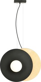 Nowoczesna wisząca lampa nad stół opal - 3X D104 S0-L89