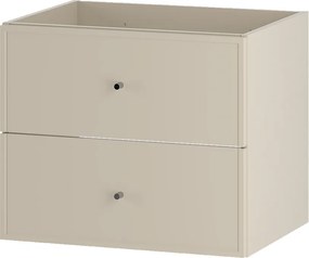 Kaszmirowa Szafka pod Umywalkę 60cm 2 Szuflady Marco