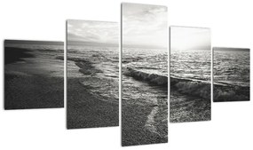Obraz - Na brzegu morza (125x70 cm)