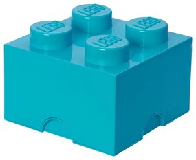 Błękitny kwadratowy pojemnik LEGO®