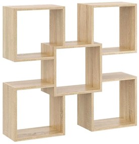 Minimalistyczna półka ścienna dąb sonoma - Opifi