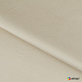 Beżowe tapicerowane łóżko dwuosobowe ze schowkiem ze stelażem 160x200 cm Lamica – ELTAP