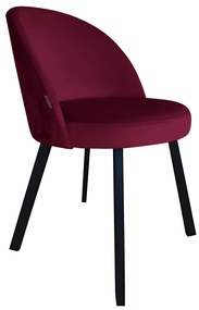 Krzesło TRIX tkanina Welur noga metalowa