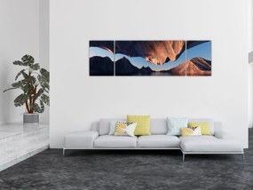 Obraz - Klify 3D (170x50 cm)