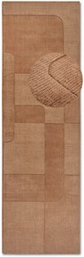 Dywan wełniany Villeroy &amp; Boch Charlotte odcienie brązowego 80 cm x 250 cm