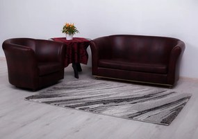 Dywan Mallorca Fala szara 80 cm x 150 cm
