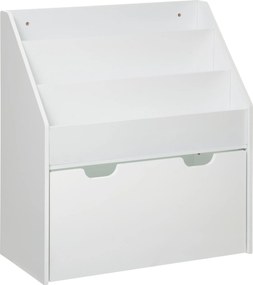 Regał na książki z szufladą, 3 półki