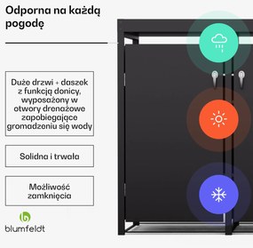 Blumfeldt Pojemnik na śmieci BinSafe 4 pojemniki