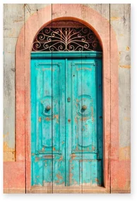 Drewniana tabliczka 40x60 cm Door – Really Nice Things