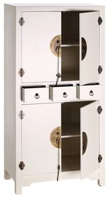 Biała szafka 63x131 cm Oriente – Ixia