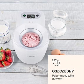Klarstein Schneeflöckchen 0.7L 90W Maszynka do Lodów Biała
