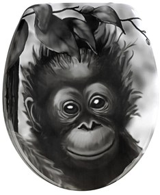 Deska sedesowa MONKEY, uniwersalna - Duroplast, WENKO