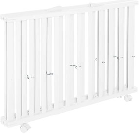 Biały kojec dla dzieci 100x75 cm – Roba