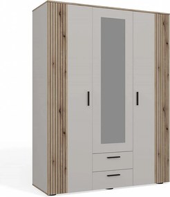 Szafa AVA 150 | Kaszmir | 150x55x200 | Szafa Lustro 2 Szuflady