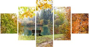 Obraz stawu (125x70 cm)