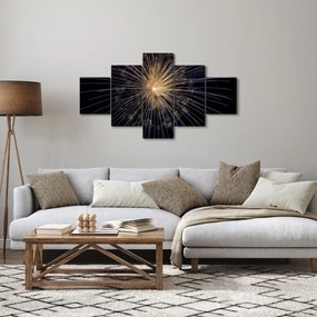 Obraz fajerwerków (125x70 cm)