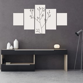 Obraz - Kwiat łąkowy N⁰3 (125x70 cm)