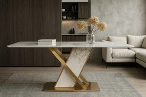 Stół do jadalni Modig M55 w stylu glamour