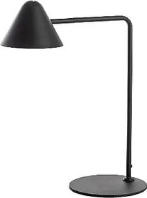 Antares - Czarna metalowa lampa stołowa LED