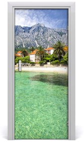 Naklejka fototapeta na drzwi Plaża w Chorwacji