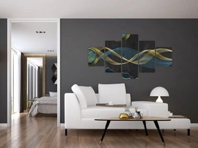 Obraz - Abstrakcja (125x70 cm)