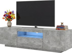 Szafka pod TV stojąca lub wisząca beton F1-F18