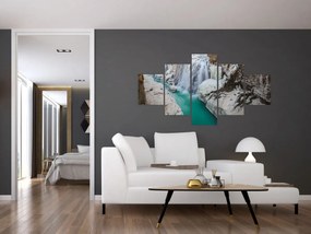 Obraz - Islandzka przyroda (125x70 cm)