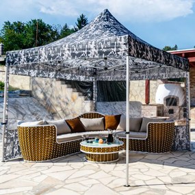 INSTENT PRO Namiot ogrodowy 3 x 3 m, Urban + 2 boki