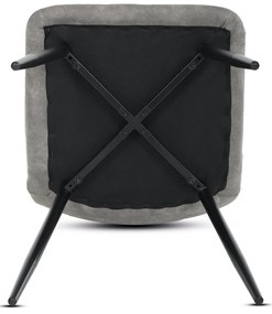 Zestaw krzeseł do jadalni Vintage CT-281 GREY3, 4szt.