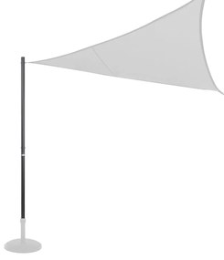 Słupek do montażu żagla przeciwsłonecznego, wys. 255 cm,