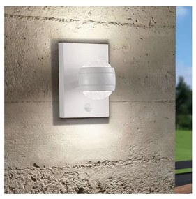 Eglo 96022 - Zewnętrzny kinkiet LED z czujnikiem SESIMBA 1 2xLED/3,7W IP44
