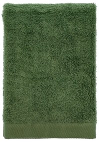 Zielony ręcznik z bawełny organicznej 50x100 cm Comfort Organic – Södahl